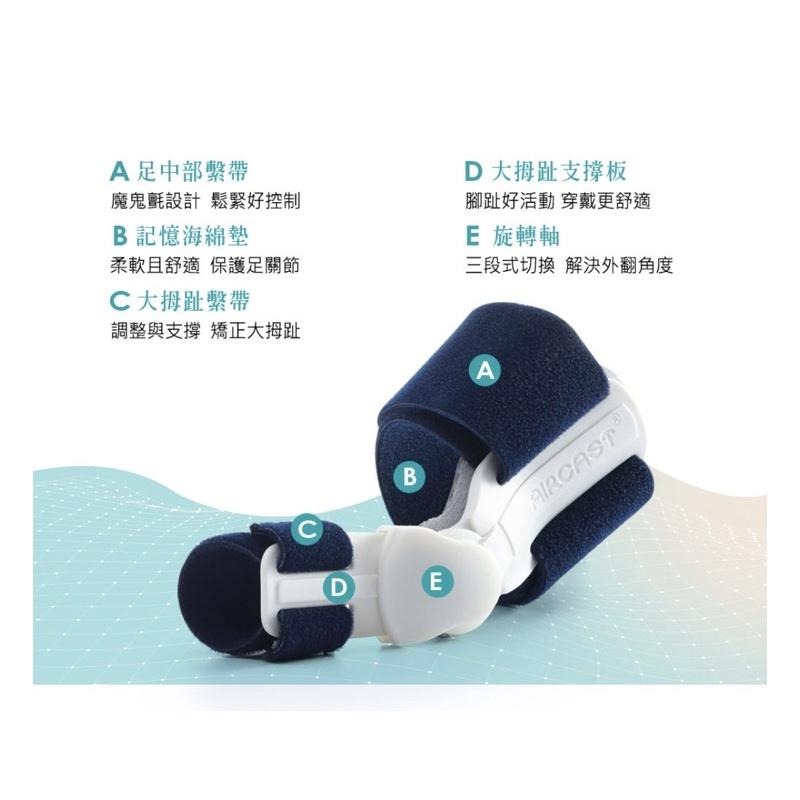 ❰現貨免運❱ 美國 AIRCAST 登卓歐 愛知妥 拇趾外翻矯正器 Actytoe 左右通用 拇趾外翻 復健 護具 拇指-細節圖6