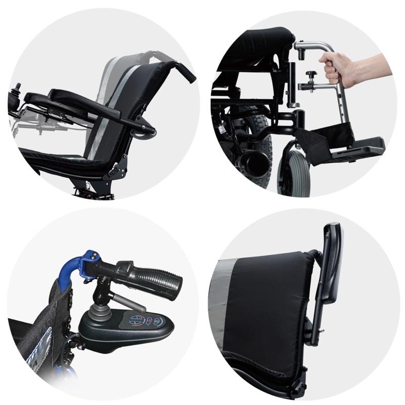 ❰免運❱ 康揚 Karma 小遊俠2 KP-10.3S 電動輪椅 贈輪椅桌板  電動輪椅補助 電動 銀髮輔具-細節圖5