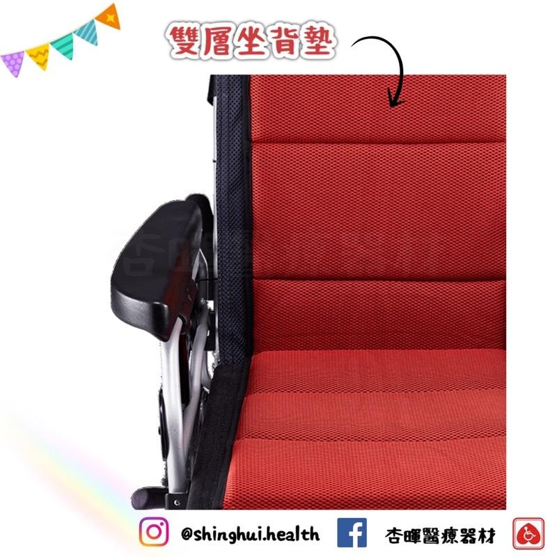 ❰免運❱ 康揚 鋁合金輪椅 水平椅501 輪椅B+AB款 手動輪椅 仰躺高背款 Karma 輪椅 實體店面 輔具 補助-細節圖5