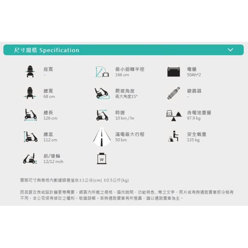 ❰免運❱ Karma 康揚 電動代步車 KS-747.2 大型 強力型 原廠保固 四輪車 電動車 輔具補助 銀髮電車-細節圖9