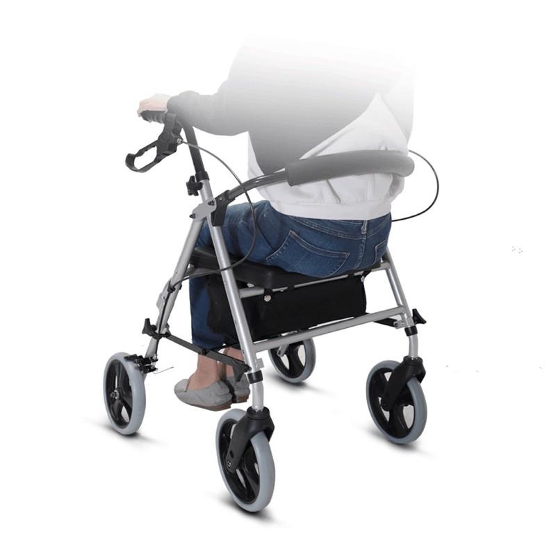 ❰現貨免運❱ 康揚 Karma 輕鬆行100 助行車 帶輪型助步車 公司貨 助行椅 散步休息 復健 輔具補助 菜籃車-細節圖6