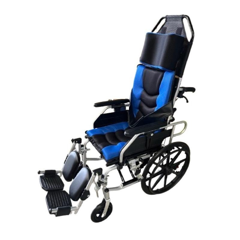 ❰免運❱ FZK 富士康 傾舒芙 FZK-AB 仰躺型 輪椅 鋁合金 水平椅 輪椅B款 附加AB 輔具 補助-細節圖3