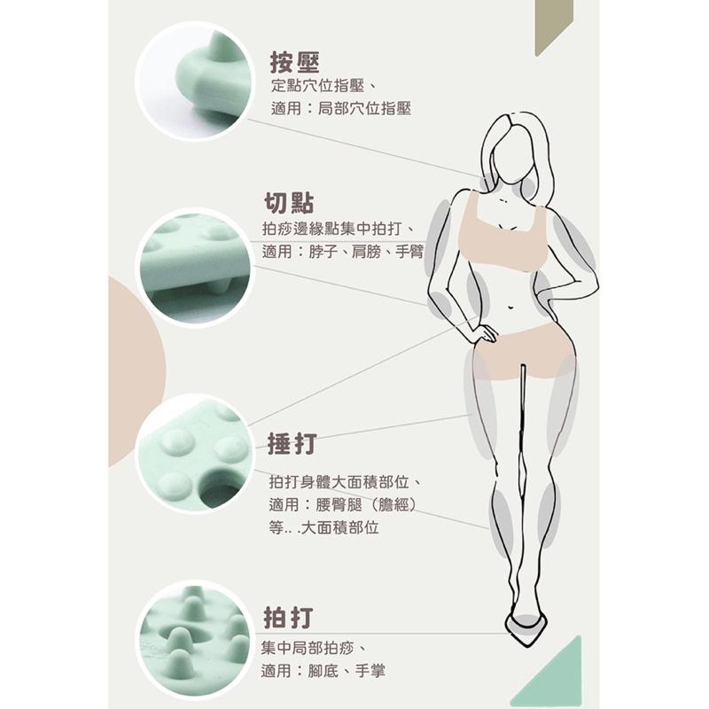 ❰免運❱ 伴佳家 按摩拍打器 健康按摩 拍打器 肌肉放鬆 舒壓療癒 經絡拍打 舒緩減壓 按摩器 按摩棒 捶打棒-細節圖3