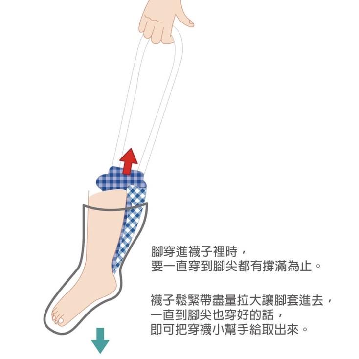 ❰免運❱ REVO 穿襪小幫手 穿襪輔具 親膚材質 輕鬆穿襪 輪椅使用者 復健 輔具 銀髮 襪子-細節圖8