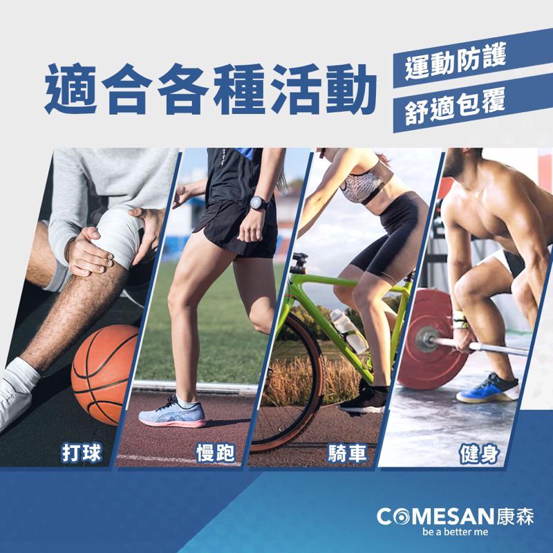 ❰現貨免運❱ COMESAN 康森 石墨烯918穴道機能護膝 2入 黑科技 護膝 護具 運動護具 排除濕氣 透氣散熱-細節圖4