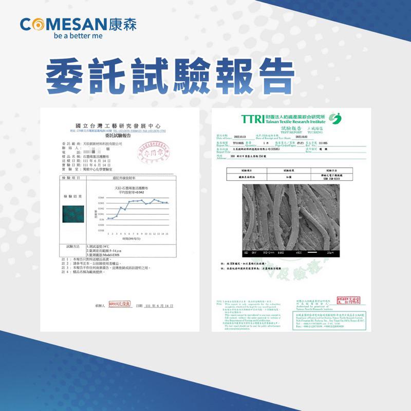❰現貨免運❱ COMESAN 康森 石墨烯隱形護腰 腰 4吋 石墨烯黑科技 台灣製造 抗菌防蟎 護膝 護具 運動護具-細節圖5