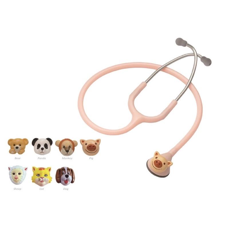 ❰免運❱ 精國 Spirit 可愛動物造型 聽診器 CK-F606DPF 兒科 專業 單面聽診器 醫院 耳鼻喉科 聽診器-細節圖3