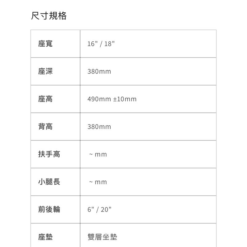 ❰免運❱ 祥巽 9D20 超輕量輪椅 鋁合金輪椅 大輪 可後折 16吋 18吋座寬 輪椅B款 輕量化輪椅 銀髮輔具 補助-細節圖4