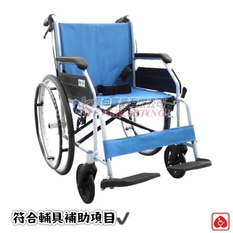 ❰現貨免運❱ 鋁合金經濟型輪椅 ER-0217-1 18”座寬 機械式輪椅 實體店面 原廠公司貨 享原廠保固-細節圖3