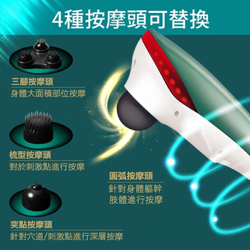 ❰免運❱ muva 六段深層震捶按摩棒 SA192GR 六段變速 檸檬綠 按摩槍 筋膜槍 深層按摩 捶打舒壓 送禮-細節圖3