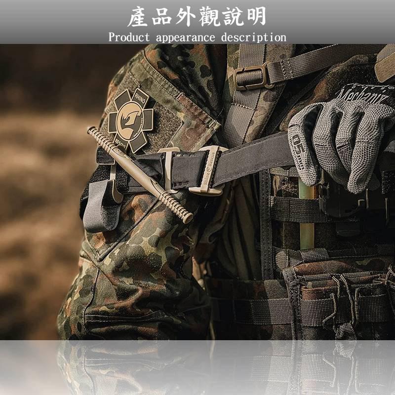 ❰免運❱ RHINO RESCUE 武心戰術止血帶 止血帶 單線扣 單手止血帶 戰術野戰 急救設備 野外露營 救護車-細節圖7