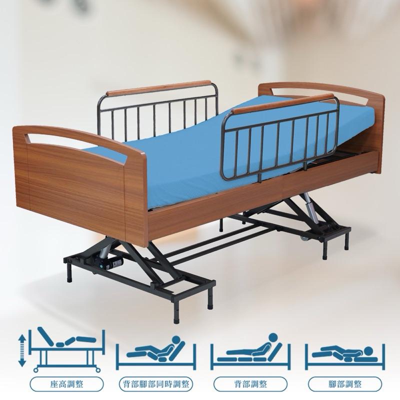 ❰免運❱ 樂匠 居家照顧床 四馬達電動床 居家用照顧床 電動床 銀髮輔具-細節圖2
