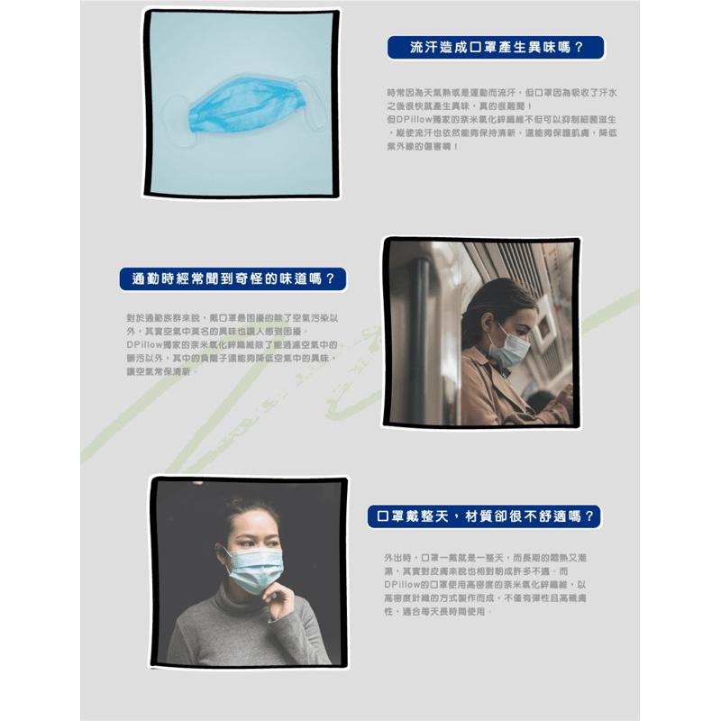 ❰免運❱ DPILLOW Dmask 奈米氧化鋅長效抗菌口罩 1入 可重複使用 親膚透氣 抗菌 專利纖維 口罩 防塵口罩-細節圖7