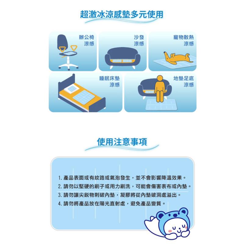 ❰現貨❱ COMESAN 康森 日本平川超激冰涼感床墊 90x90cm 涼感床墊 高機能 快乾 抗菌防蟎 透氣舒適-細節圖6
