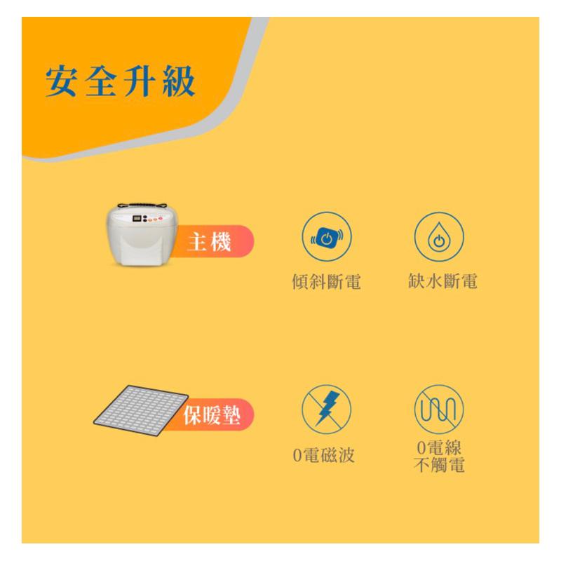 ❰現貨免運❱ COMESAN 康森 WiPOS 水暖機 W99 2.0 超省電 恆溫保暖 長效 溫感床墊 幼兒床墊 沙發-細節圖5