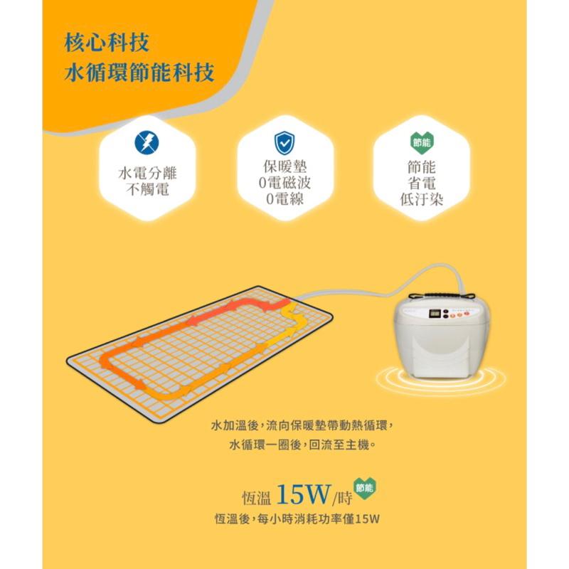 ❰現貨免運❱ COMESAN 康森 WiPOS 水暖機 W99 2.0 超省電 恆溫保暖 長效 溫感床墊 幼兒床墊 沙發-細節圖6