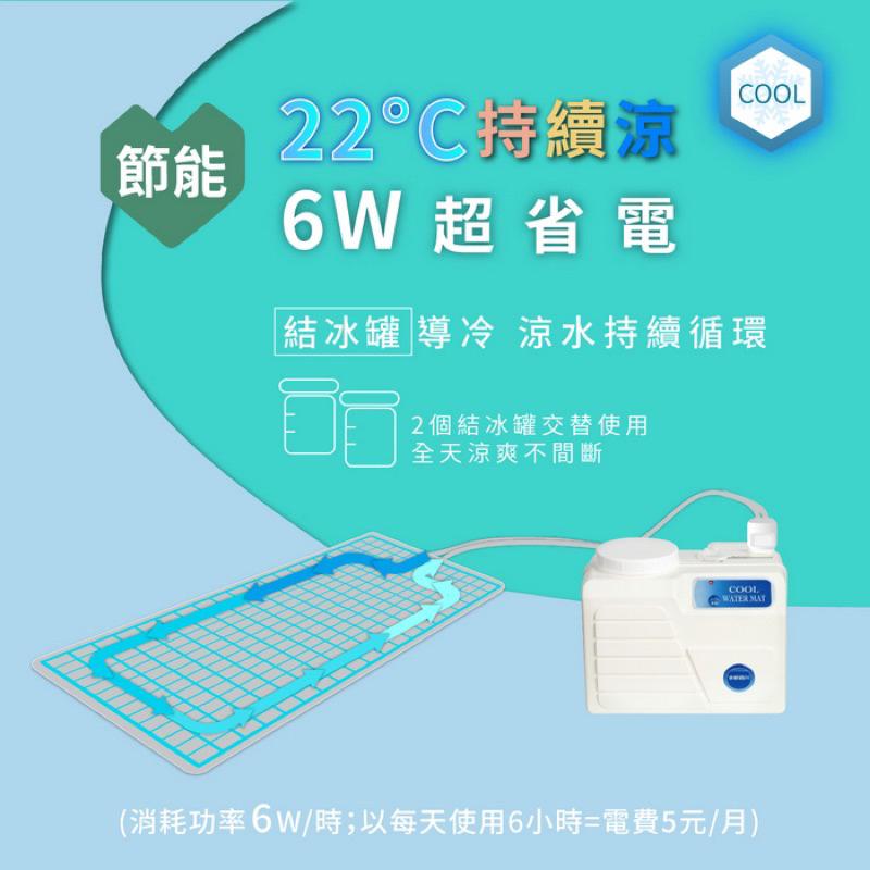 ❰現貨免運❱ COMESAN 康森 涼感機 西川 超省電 6hr長效 台灣製造 涼感床墊 幼兒床墊 沙發床墊 水循環-細節圖6