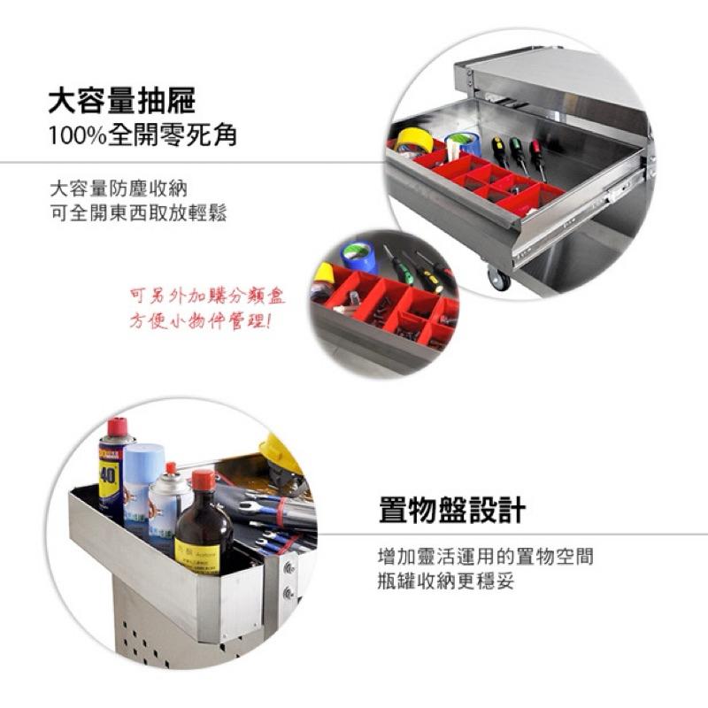 ❰免運❱ Tanko 天鋼 治療推車 不鏽鋼作業車 有輪工作車 抽屜型 EKA-301MS 3MS 台灣製造 醫院診所-細節圖4