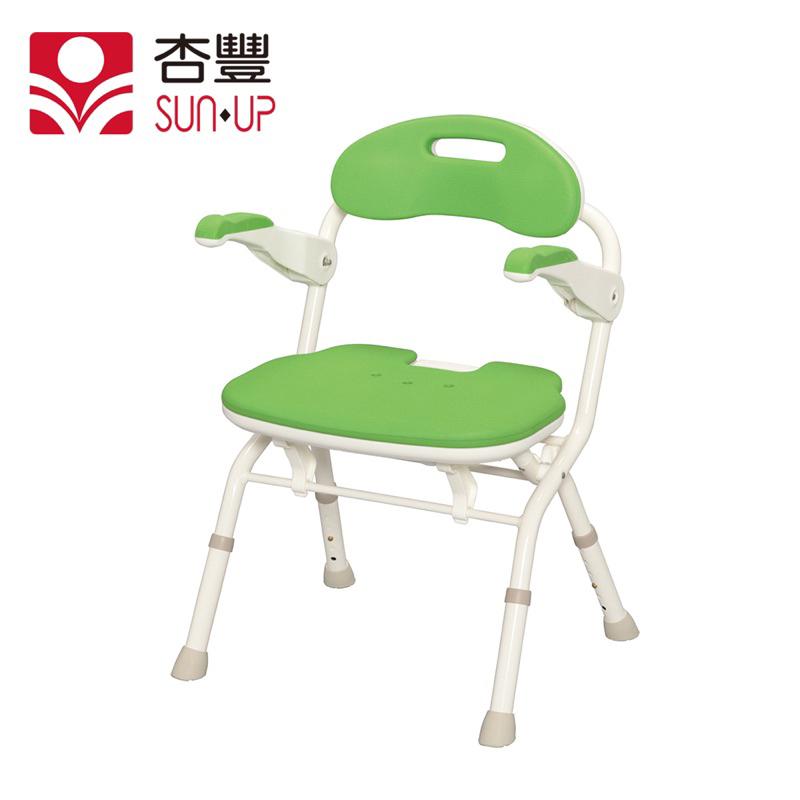 ❰免運❱ 日本 安壽 可收摺FS型大洗澡椅 可調高低 沐浴椅 紅 藍 綠 淋浴椅 可折疊 EVA沐浴椅 洗澡專科 輔具-細節圖9