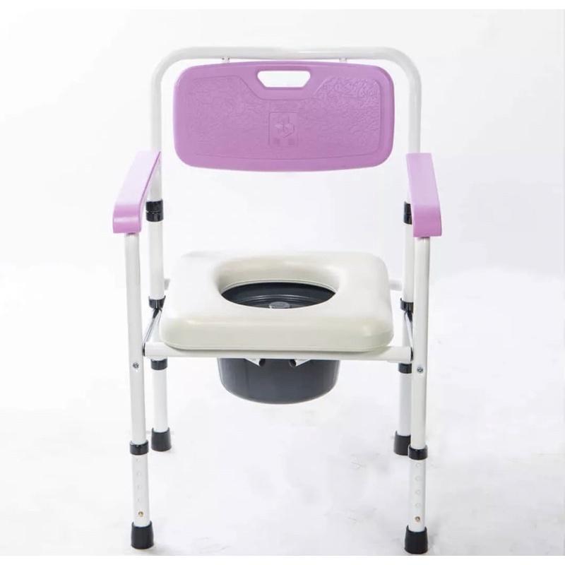 ❰免運❱ 均佳 JCS-102 鐵製軟墊收合便器椅 鐵製 便盆椅 沐浴椅 馬桶椅 洗澡椅 輔具 銀髮 機構 補助-細節圖3