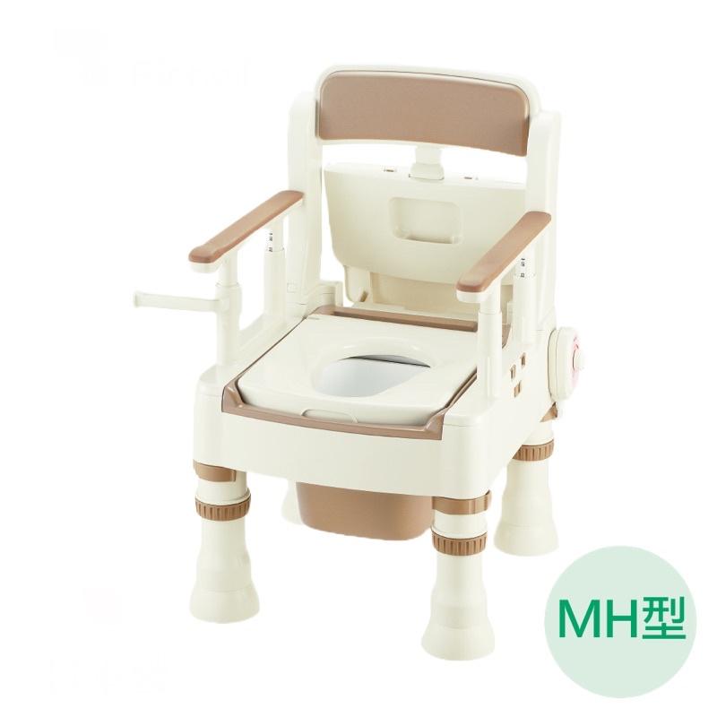 ❰免運❱ 日本 Richell 利其爾 可攜式舒適便座MH型 REC45621 45623 杏豐 便座 便盆椅 便器椅-細節圖7
