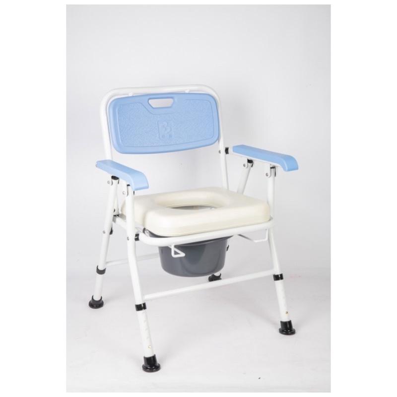 ❰免運❱ 均佳 JCS-202 日式鋁合金收合便器椅 便盆椅 沐浴椅 輔具 銀髮 機構 補助-細節圖3