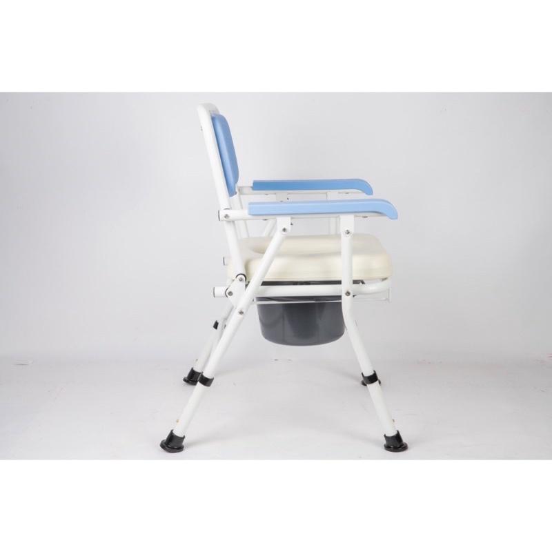 ❰免運❱ 均佳 JCS-202 日式鋁合金收合便器椅 便盆椅 沐浴椅 輔具 銀髮 機構 補助-細節圖4