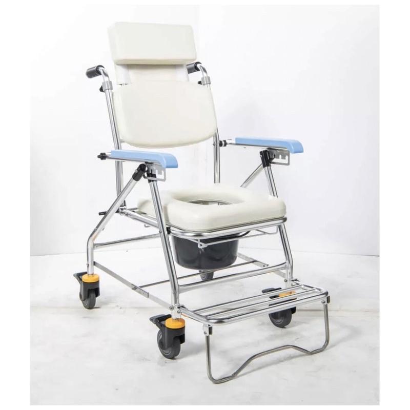 ❰免運❱ 均佳 JCS-207 鋁合金背可調收合洗澡便器椅 便盆椅 沐浴椅 鋁合金 輕量化 輔具 銀髮 機構 補助-細節圖2