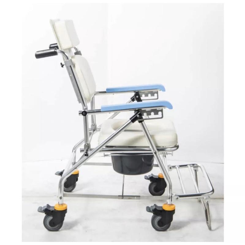 ❰免運❱ 均佳 JCS-207 鋁合金背可調收合洗澡便器椅 便盆椅 沐浴椅 鋁合金 輕量化 輔具 銀髮 機構 補助-細節圖4