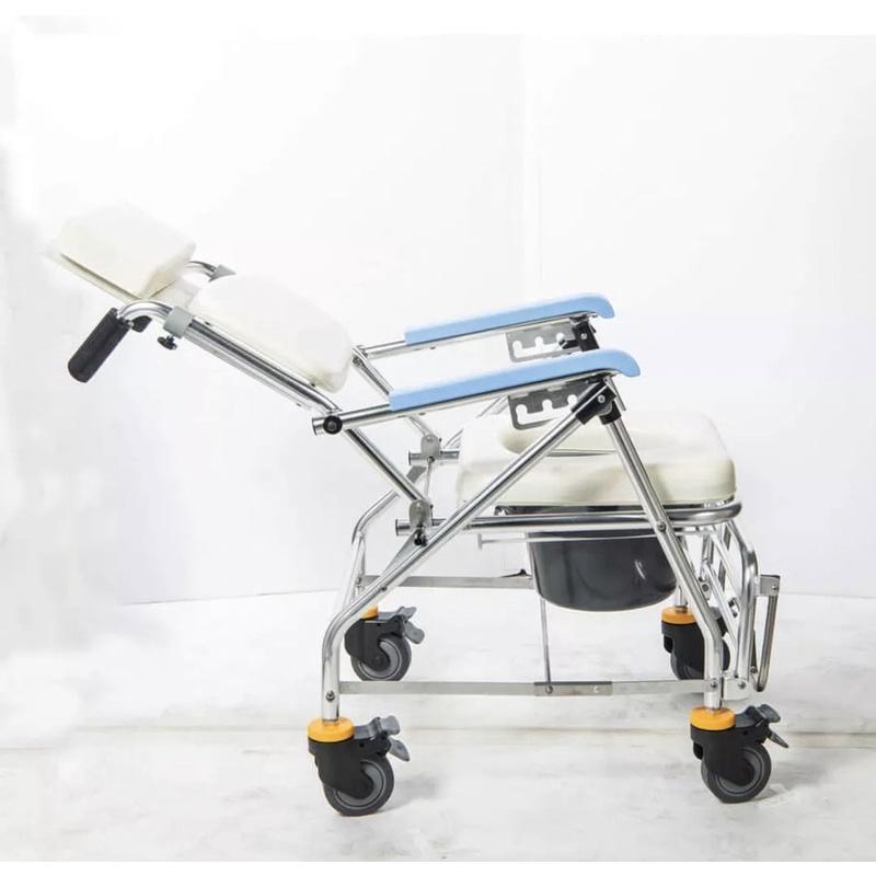 ❰免運❱ 均佳 JCS-207 鋁合金背可調收合洗澡便器椅 便盆椅 沐浴椅 鋁合金 輕量化 輔具 銀髮 機構 補助-細節圖8