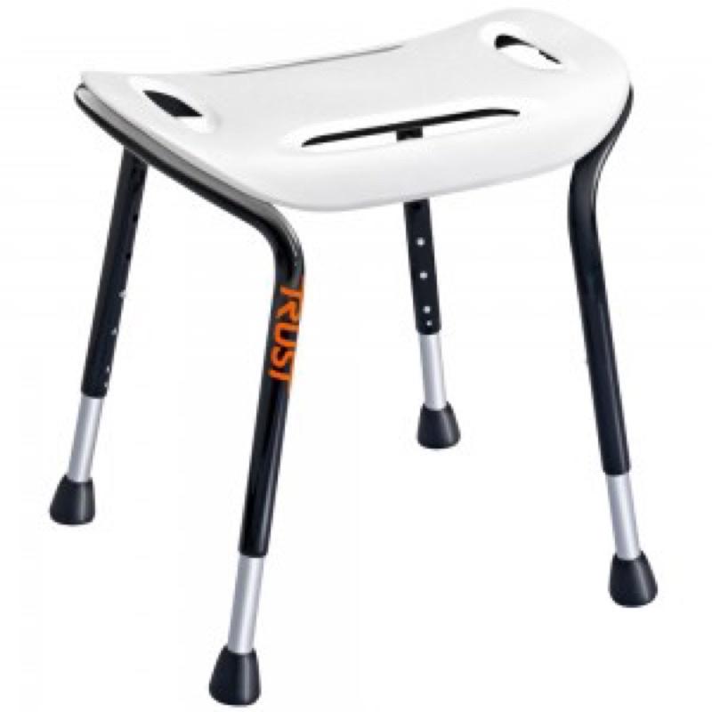 ❰免運❱ Let＇s Sing 白皙吟寬座雙扶手洗澡椅 白色 鋁合金 ABS 洗澡椅 沐浴椅 北歐風 可調高低 輔具補助-細節圖5