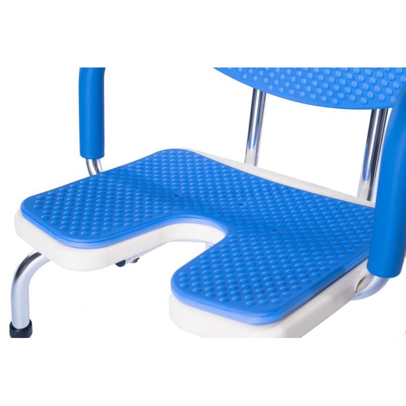 ❰現貨免運❱ 建鵬 EVA 洗澡椅 JP-325 鋁合金 高耐重 沐浴椅 JP325 洗澡椅 輔具補助 藍色 橘色 止滑-細節圖6