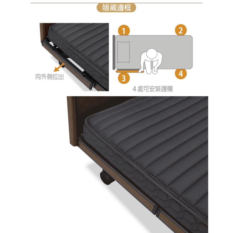 ❰免運❱ 日本 GRANMAX 電動床 GX-P207F 淺色 深色 含床墊 三馬達 居家型電動床 質感美學 銀髮輔具-細節圖6