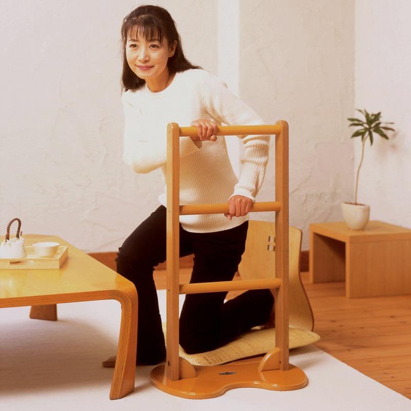 ❰免運❱ 日本 移動式扶手 B型 起身扶手 天然木 生活便利館 木製扶手 床邊扶手 日本製造 銀髮輔具 握把 拐杖-細節圖3