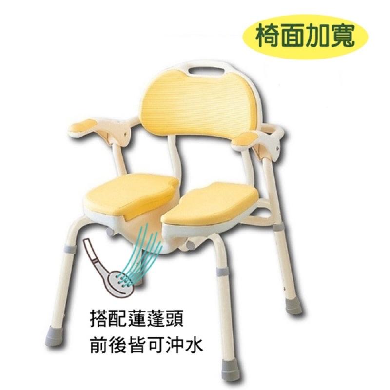 ❰免運❱ 日本安壽 U型洗澡/洗臀二用椅 可掀扶手 掀之介WH 木質 沐浴椅 洗澡椅 便盆椅 銀髮 輔具 U型-細節圖5