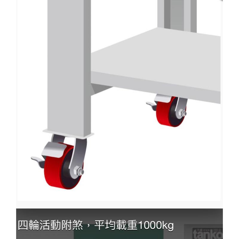 ❰免運❱ Tanko 天鋼 工作桌 WAT-5203NM 6203NM 橫三屜 加輪型 多功能桌 桌子 工業風 台灣製造-細節圖4