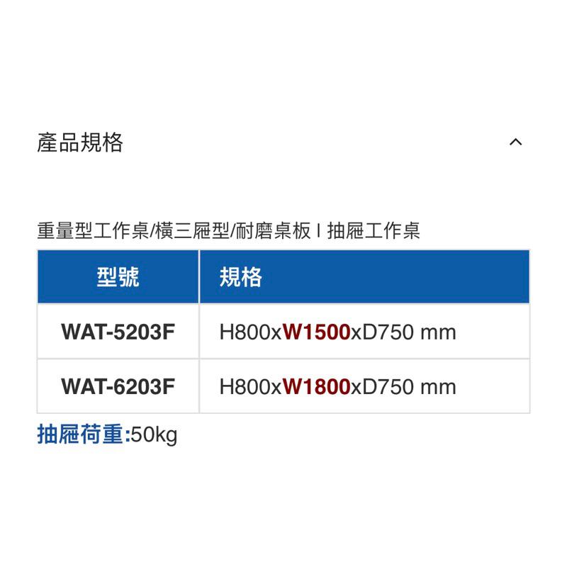 ❰免運❱ Tanko 天鋼 工作桌 WAT-5203F 6203F 橫三屜 多功能桌 桌子 工業風 台灣製造 工作檯-細節圖8