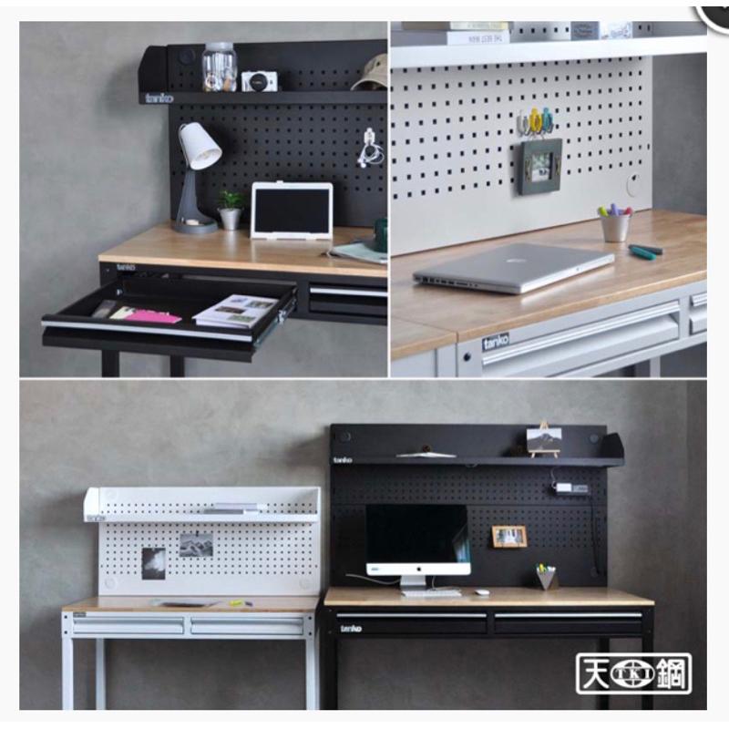 ❰免運❱ Tanko 天鋼 WET-4102W4 多功能桌 橫二屜+上架組 桌子 工業風 台灣製造 維修站設備 保養廠-細節圖2