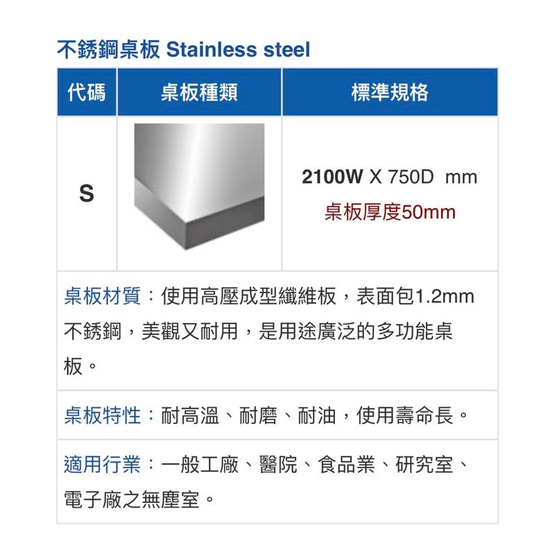 ❰免運❱ Tanko 天鋼 不銹鋼工作桌 WAD-77042S 雙櫃型 多功能桌 工業風 醫院機構 工作檯 工廠 保養廠-細節圖6