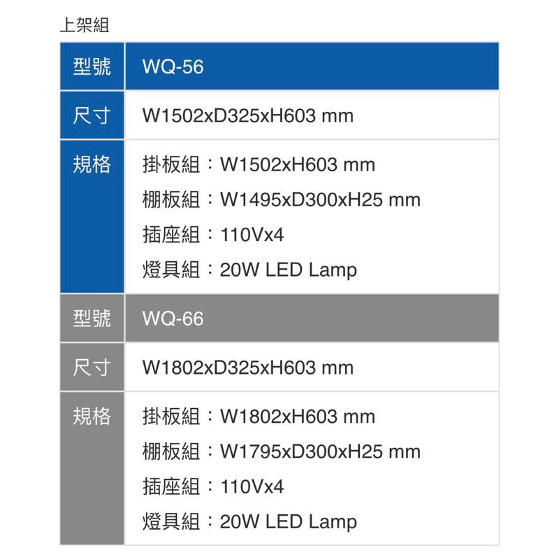 ❰免運❱ Tanko 天鋼 上架組 掛鈑組 WQ-56 WQ-66 多功能收納架 工業風 台灣製造 工作檯 辦公室 工廠-細節圖3