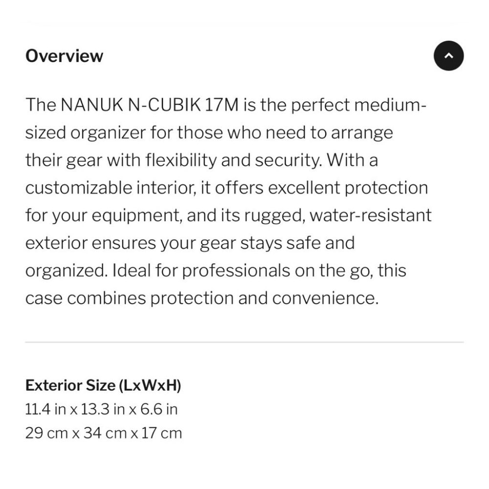 ❰免運❱ NANUK N17M-BK N-CUBIK 加拿大原裝進口 攝影軟包 手提包 救護包 收納包 登山露營戶外-細節圖7