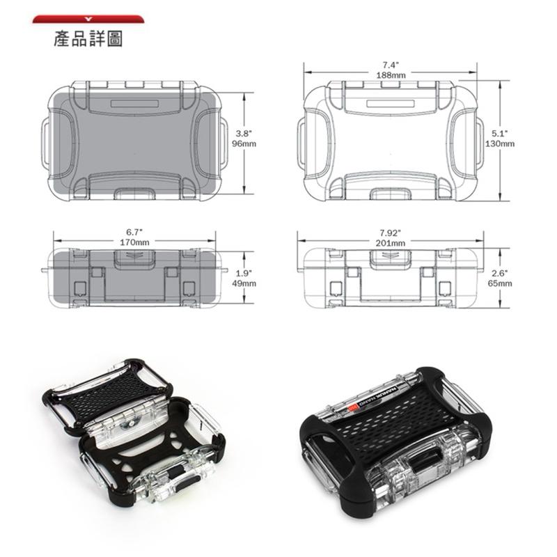 ❰免運❱ NANUK 330保護箱 加拿大原裝進口 北極熊保護箱 防水耐衝擊 收納盒 隨身包 小包 浮潛登山露營戶外-細節圖4