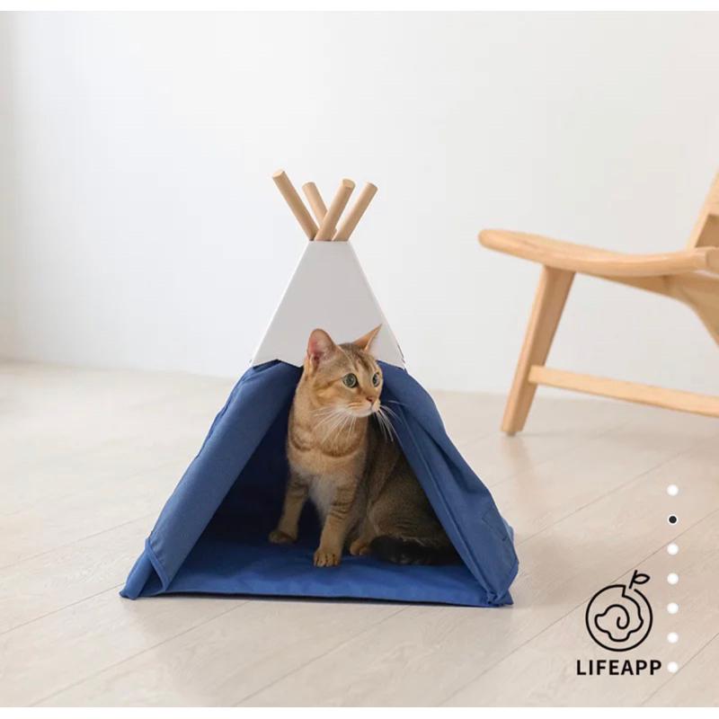 ❰免運❱ LIFEAPP 小貓山丘 喵星人 小帳篷 含水洗墊 寵物帳篷 居住空間 貓咪 狗狗 秘密基地-細節圖9