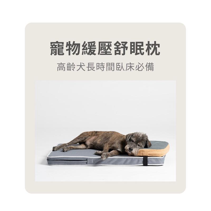 ❰免運❱ LIFEAPP 寵物緩壓舒眠枕 台灣製造 可水洗 舒壓枕 適合老齡犬 狗狗 枕頭-細節圖2
