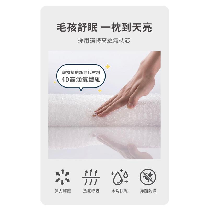 ❰免運❱ LIFEAPP 寵物緩壓舒眠枕 台灣製造 可水洗 舒壓枕 適合老齡犬 狗狗 枕頭-細節圖5