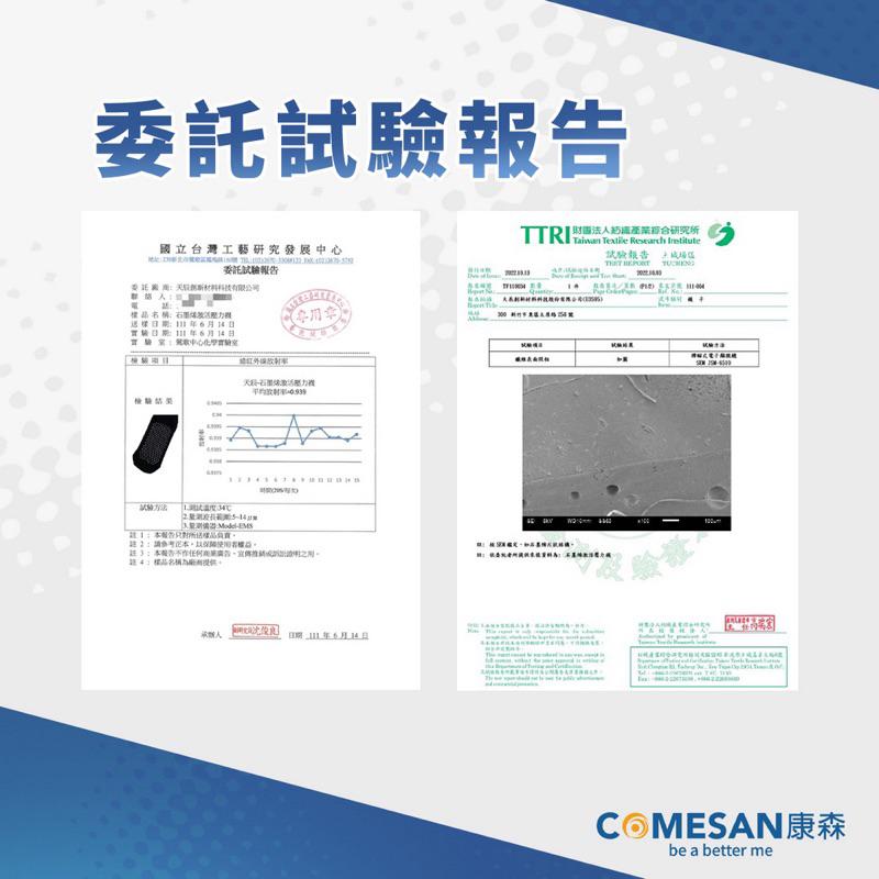 ❰現貨免運❱ COMESAN 康森 石墨烯229美型纖腿壓力襪 三雙入 彈性襪 石墨烯黑科技 台灣製造 抗菌 透氣舒適-細節圖4