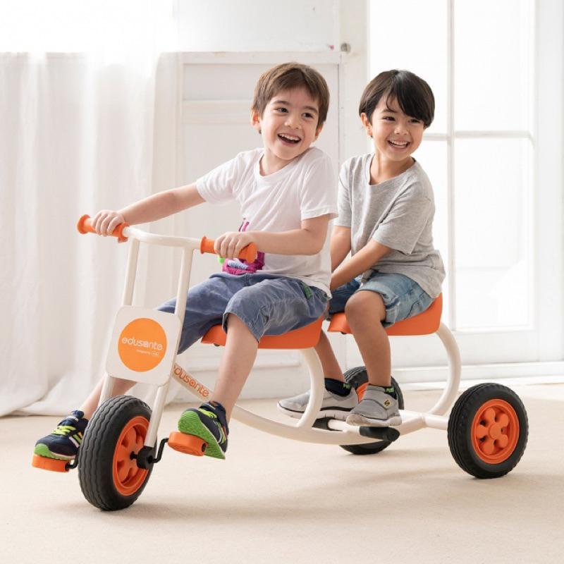 ❰免運❱ edusante 雙人腳踏車 原廠認證 台灣製造 腳踏車 戶外運動 幼教用品 遊戲 兒童用品 協調平衡 幼稚園-細節圖3