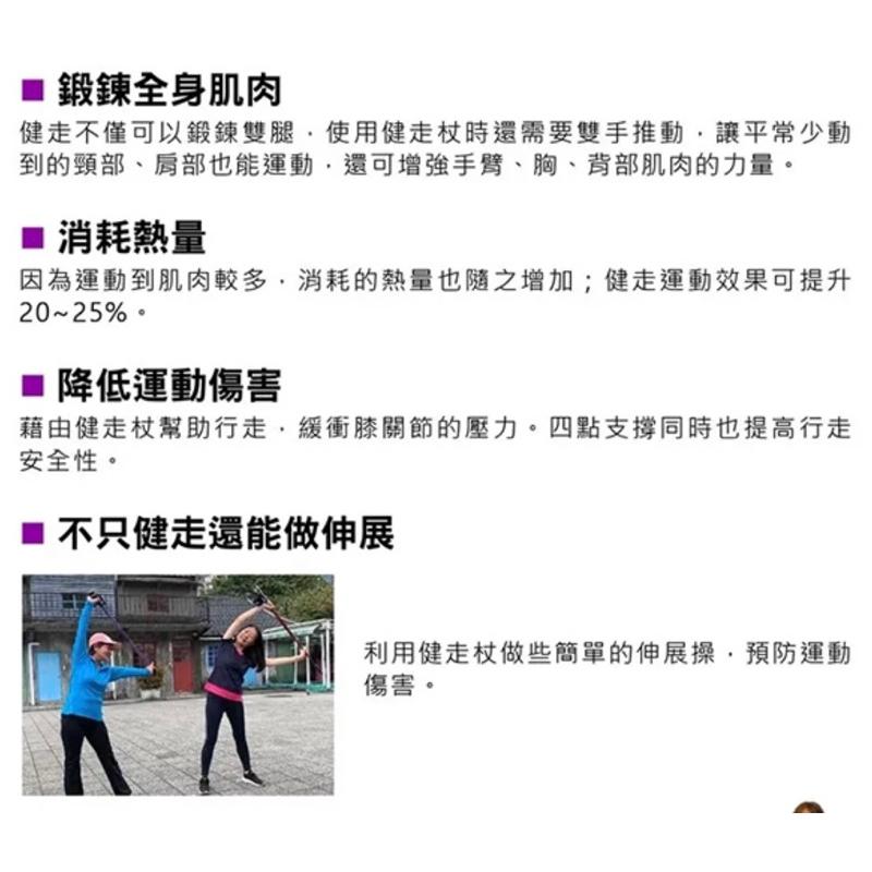 ❰免運❱ Sinano 安心健走杖 登山杖 運動 行動輔具館 日本製造 拐杖 可調高低 輕量化材質 鋁合金 拐杖-細節圖3