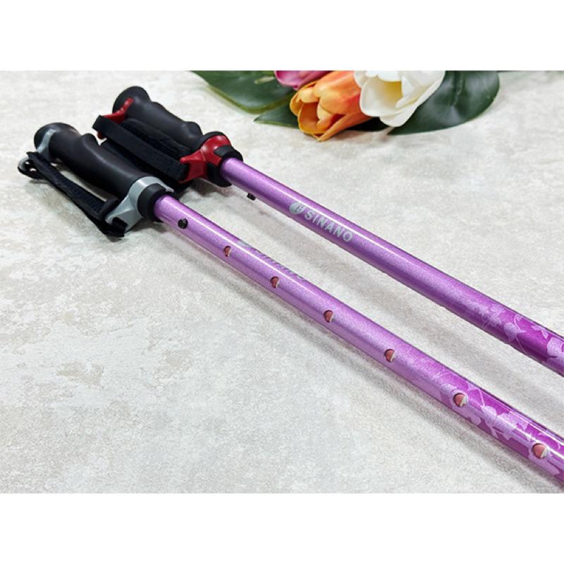 ❰免運❱ Sinano 安心健走杖 登山杖 運動 行動輔具館 日本製造 拐杖 可調高低 輕量化材質 鋁合金 拐杖-細節圖6