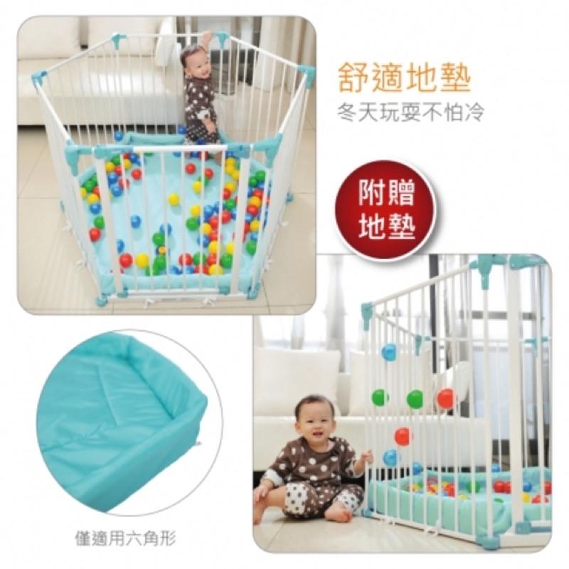❰免運❱ DEMBY Space 遊戲圍欄護欄 PL16 附地墊 嬰兒安全護欄  快拆設計 免工具 嬰兒用品 送禮-細節圖2